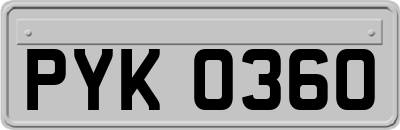 PYK0360