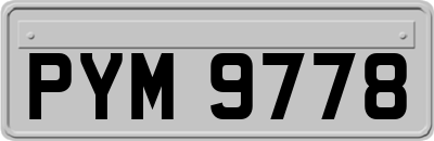 PYM9778