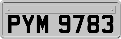 PYM9783