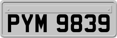 PYM9839