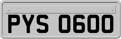 PYS0600