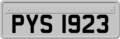 PYS1923