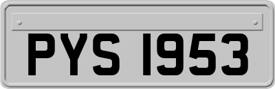 PYS1953