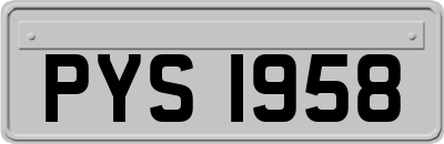 PYS1958