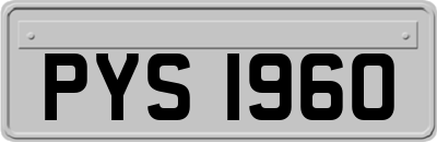 PYS1960