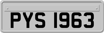 PYS1963