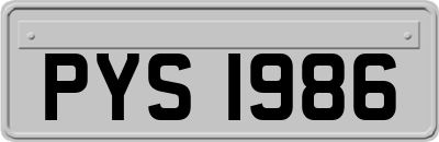 PYS1986