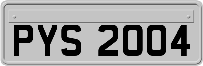 PYS2004