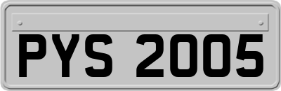 PYS2005