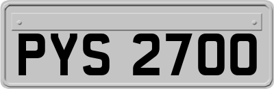 PYS2700