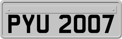 PYU2007