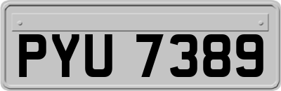 PYU7389