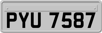 PYU7587