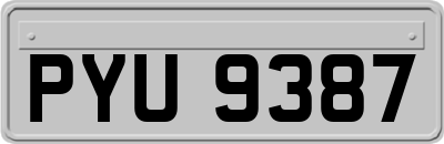 PYU9387