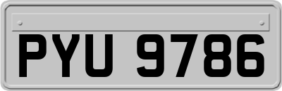 PYU9786