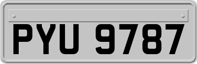 PYU9787