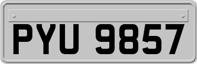 PYU9857