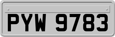 PYW9783