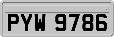 PYW9786