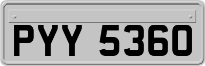PYY5360