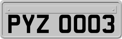 PYZ0003