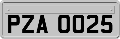 PZA0025