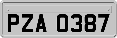 PZA0387