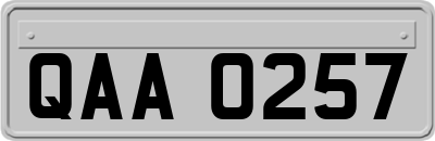 QAA0257