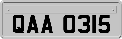 QAA0315