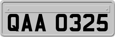 QAA0325