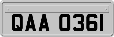 QAA0361