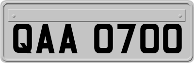QAA0700