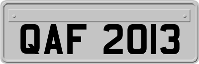 QAF2013