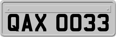 QAX0033