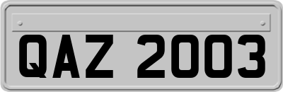 QAZ2003