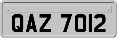 QAZ7012