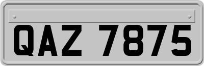 QAZ7875