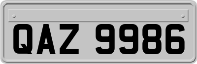 QAZ9986