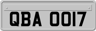 QBA0017