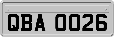 QBA0026