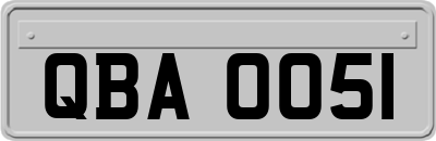 QBA0051
