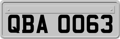 QBA0063
