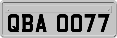 QBA0077