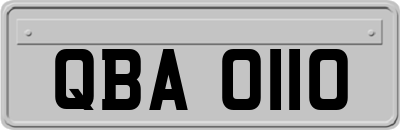 QBA0110