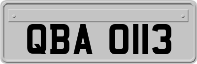 QBA0113