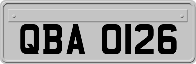 QBA0126