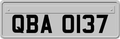 QBA0137