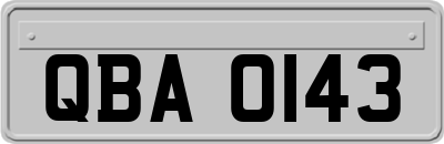 QBA0143