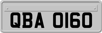 QBA0160