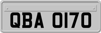 QBA0170